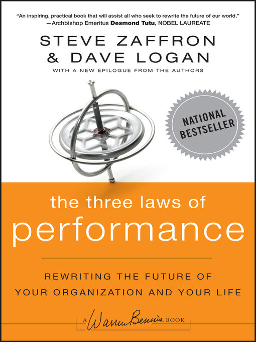 Title details for The Three Laws of Performance by Steve Zaffron - Available